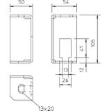 BSB, KABŁĄK OGNIOCHRONNY 105X50X54