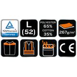 Kamizelka robocza, rozmiar L/52