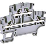 Złączka sprężynowa 2-poziomowa 2,5mm2 PUSH-IN (szara) ESH-EFD.2 003903267 ETI