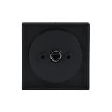 FUTURE Pokrywa z pokrętłem i nadrukiem czarny matowy