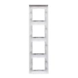 Niloe Step Ramka Poczwórna 4X Kolor Biały 863194 LEGRAND