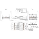 wtyk 7-biegunowy 2,5 / 1,5 mm2