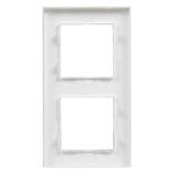 Niloe Step Ramka Podwójna 2X Kolor Aluminium Szczotkowane 863892 LEGRAND