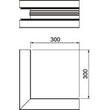 GA-DA90210RW, Naroże zewnętrzne 2-komorowe