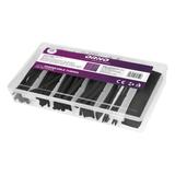 Zestaw koszulek termokurczliwych uniepalnionych 100 szt. Czarny OR-AE-13141/B ORNO