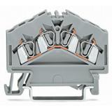 złączka 4-przewodowa 2,5 mm2 pomarańczowa