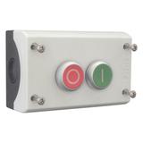 M22-I2-M1 Kaseta sterownicza 2-otworowa START/STOP szara IP67 216529 EATON