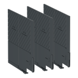 Przegrody międzyfazowe 4biegunowe do stycznika TeSys G115-500