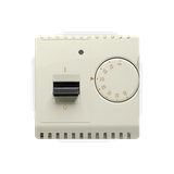 Simon Basic Regulator temperatury z czujnikiem wewnętrznym 16A 230V. Montaż gniazda na wkręty do pus