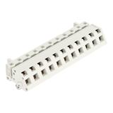 1-przewodowe gniazdo kątowe CAGE CLAMP pełna ochrona przed błędnym wetknięciem jasnoszary /25szt./ 721-341/008-000 WAGO