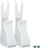 Uchwyt dla urządzeń multimedialnych plastikowy biały (zestaw 2szt.) VZ02MM HAGER