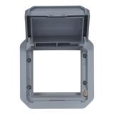 NOWE PLEXO - ADAPTER ARTEOR/MOSAIC Z PRZYCIEMNIONĄ KLAPKĄ MECHANIZM SZARY 069584L LEGRAND