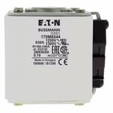 FUSE 630A 1250V 3BKN/80 AR CU Wkładka szybka 630A AC 1250V rozmiar 3 76x92x83 mm aR IEC UL 170M6544