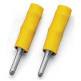 Końcówka pomiarowa średnica 2,3mm żółta /50szt./ 209-108 WAGO