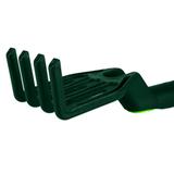 Zestaw narzędzi ręcznych 4 szt. tworzywo sztuczne (grabki, pazurki, łopatka, motyko/pazurki)