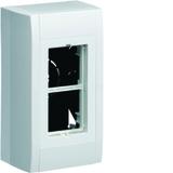 tehalit.LPT Puszka instalacyjna natynkowa pusta 2xgn (1x2) 45x45mm biały LPT02H HAGER