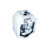 35-240SW ,  Zacisk szynowy typu V, 120 mm2, metal