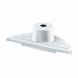 OCEAN Złączka do wprowadzania przewodów z wysokim kołnierzem uszczelniającym biały alpejski