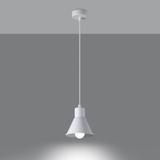 Sollux Lampa wisząca TALEJA 1 biała [E27] SL.0983