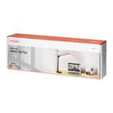 ERGO LED, lampka biurkowa z ładowarką USB, 8W, 400lm, 3000-4000-6000K, zmiana barwy światła, funkcja