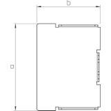 KOŃCÓWKA KANAŁU LKM 40X60 CZB.