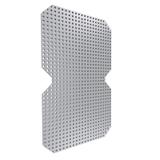 Płyta Montażowa PM250, perforowana, do puszki Ppt-EH250-PPt-EH251, kolor: szary 33.250 OPATÓWEK