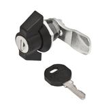 Zamek z pokrętłem motlkowym patentowy 1333 LK-B1333-M22