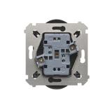 Simon 54 Gniazdo podwójne z/u z przesłonami 16A z. śrub. antracyt