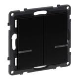 Netatmo - Suno - podwójny łącznik schodowy bezprzewodowy - czarny, Legrand