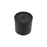 CHLOE AR111 GU10 IP65 okrągła czarna nieruchoma