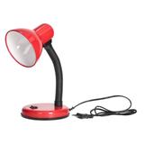 FUPI, lampa biurkowa, 40W, E27, stal + tworzywo, czerwona DL-4/R ORNO