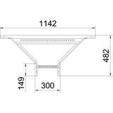 LAA 1130 R3 FS Trójnik dostawny drabin kabl.