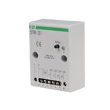 STEROWNIK ROLET, DWUPRZYCISKOWY; UN=230V AC LUB 24V AC, 8A, MONTAŻ NATYNKOWY LUB W KASECIE ROLETY