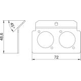 MTM2K, PŁYTKA WSPORNIKA