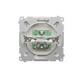 Simon Basic Gniazdo antenowe pojedyncze końcowe biały (zastępuje BMAK1.01/..)