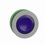 Harmony XB5 Przycisk podświetlany plastik niebieski fi30 LED szary plastik ZB5FW363C0 Schneider