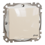 Sedna Design & Elements łącznik pojedynczy IP44 beżowy SDD212101 Schneider