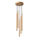 Sollux Lampa wisząca PASTELO 5P złota SL.1174