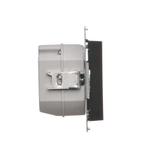 Simon 55 Oprawa oświetleniowa LED 230V (0,93 W) Barwa ciepła biała 3100K Czarny mat