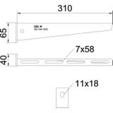 AW 15/31, WYSIĘGNIK AW 15/310MM VA
