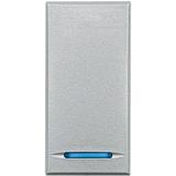 AXOLUTE MYHOME - KLAWISZ 1 FUNKCJI 1M ALUMINIUM, Bticino