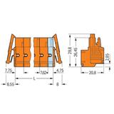 2-przewodowe gniazdo