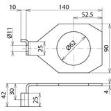 Kształtka przyłączeniowa wygięta