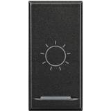 AXOLUTE MYHOME - KLAWISZ ''ŚWIATŁO'' 1M ANTRACYT, HS4915BA, Bticino