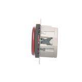 Simon 54 Sygnalizator świetlny LED – światło czerwone 230V antracyt DSS2.01/48 KONTAKT
