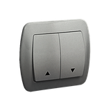 Simon Akord Przycisk roletowy 10A 250V zaciski śrubowe aluminiowy AZ1/26 KONTAKT