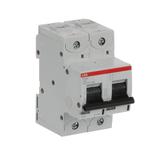 S802N-C40 Wyłącznik nadprądowy 36kA 2P C40A 2CCS892001R0404 ABB