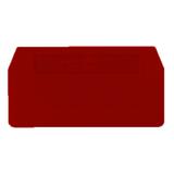 ZAP/TW 1 RT Płyta separacyjna (terminal), Płyta zamykająca i pośrednia, 59.5 mm x 30.5 mm, czerwony /50szt./ 1683660000 WEIDMÜLLER