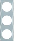 Integro Flow Ramka 3-krotna, szary 918192507 HAGER