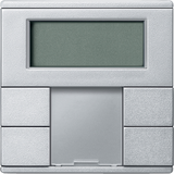 Przycisk wielofunk. podw. plus z regul. temp., alu, Sys M